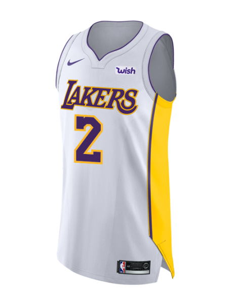 Баскетбольная форма Лос-Анджелес Лейкерс мужская белая 2017/2018 XL