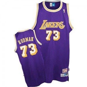 Баскетбольная форма Деннис Родман женская фиолетовая XL