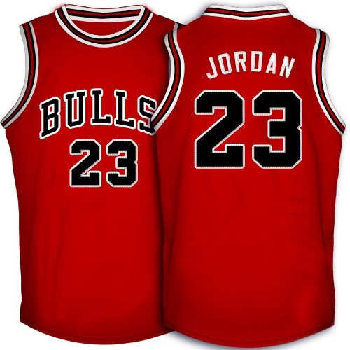 Баскетбольная форма Майкл Джордан мужская красная  XL