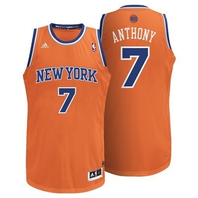 Баскетбольная форма Нью Йорк Никс мужская оранжевая 2017/2018 2XL